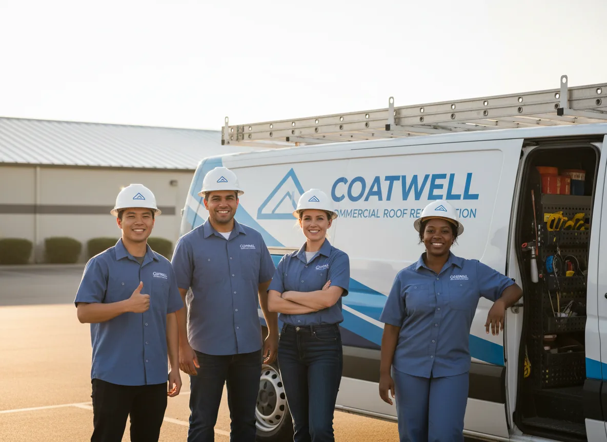 Commercial roof coating company in Plainview, MN